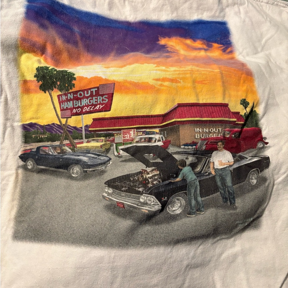 Vintage In-N-Out Burger Graphic T-Shirt